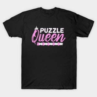 Puzzle Queen Girl Gift T-Shirt